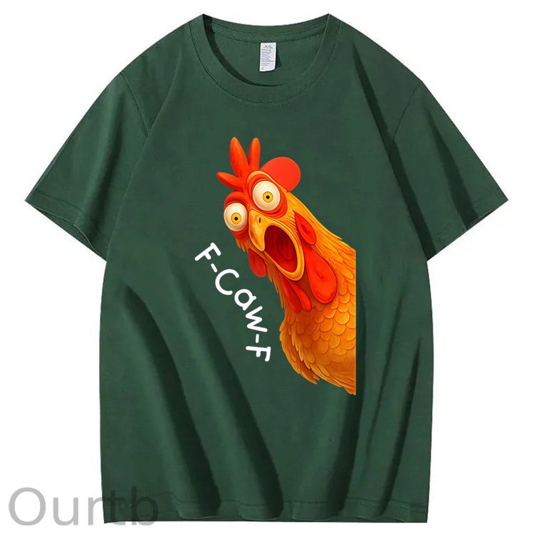 F-Caw-F Chicken 100% Cotton T-Shirt